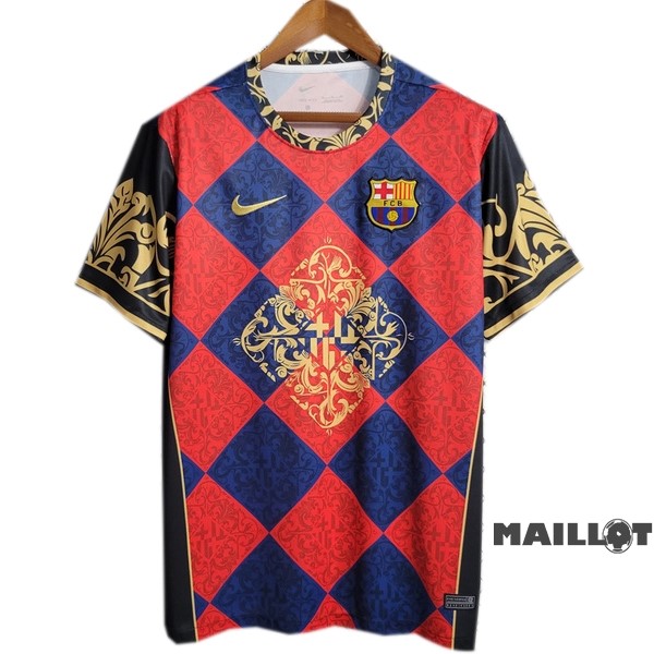 Foot Maillot Pas Cher Thailande Spécial Maillot Barcelona 2023 2024 Rouge Bleu