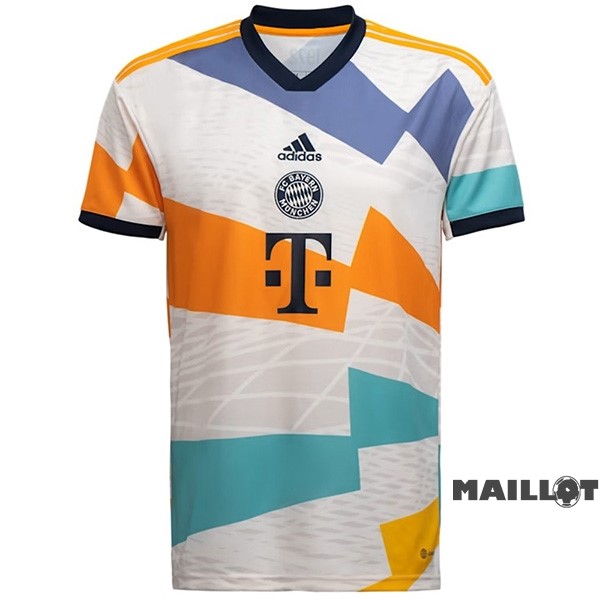 Foot Maillot Pas Cher Thailande Spécial Maillot Bayern Múnich 2022 2023 Jaune Vert