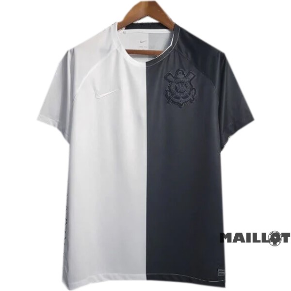 Foot Maillot Pas Cher Thailande Spécial Maillot Corinthians Paulista 2022 2023 Blanc Noir