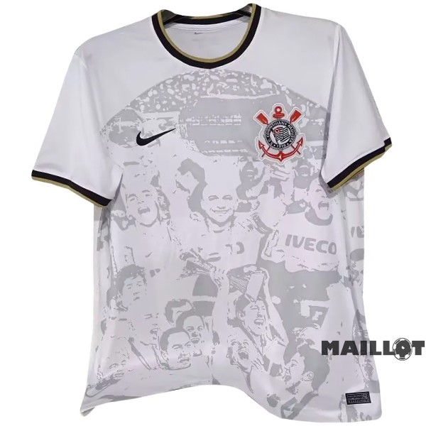 Foot Maillot Pas Cher Thailande Spécial Maillot Corinthians Paulista 2023 2024 Blanc