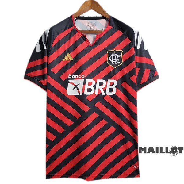 Foot Maillot Pas Cher Thailande Spécial Maillot Flamengo 2023 2024 Rouge I Noir