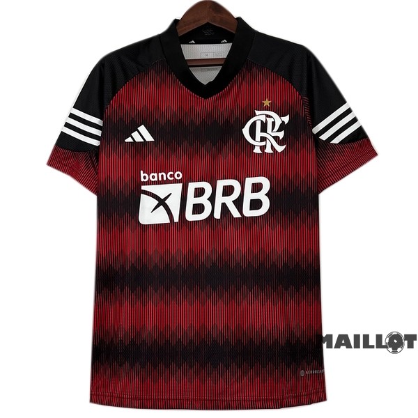 Foot Maillot Pas Cher Thailande Spécial Maillot Flamengo 2023 2024 Rouge Noir