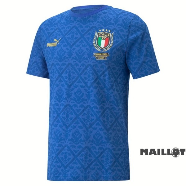 Foot Maillot Pas Cher Thailande Spécial Maillot Italie 2022 Bleu