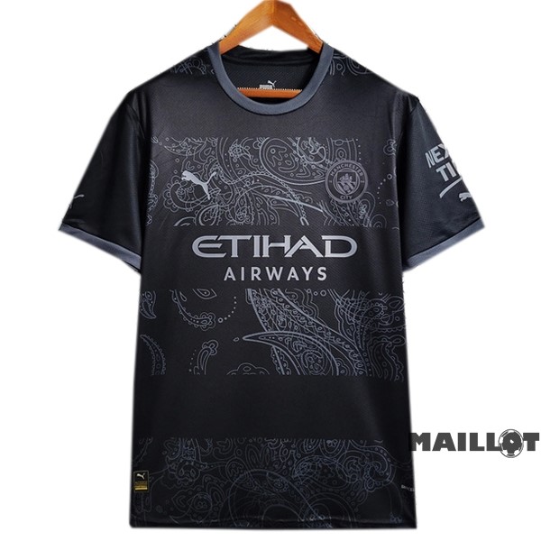 Foot Maillot Pas Cher Thailande Spécial Maillot Manchester City 2023 2024 Noir