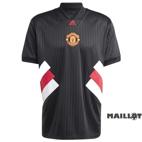 Foot Maillot Pas Cher Thailande Spécial Maillot Manchester United 2023 2024 Noir Blanc