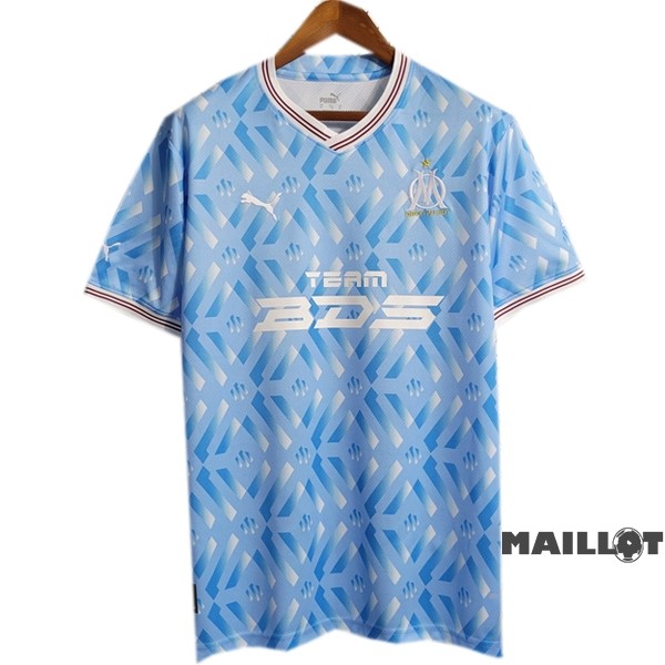 Foot Maillot Pas Cher Thailande Spécial Maillot Marsella 2023 2024 Bleu