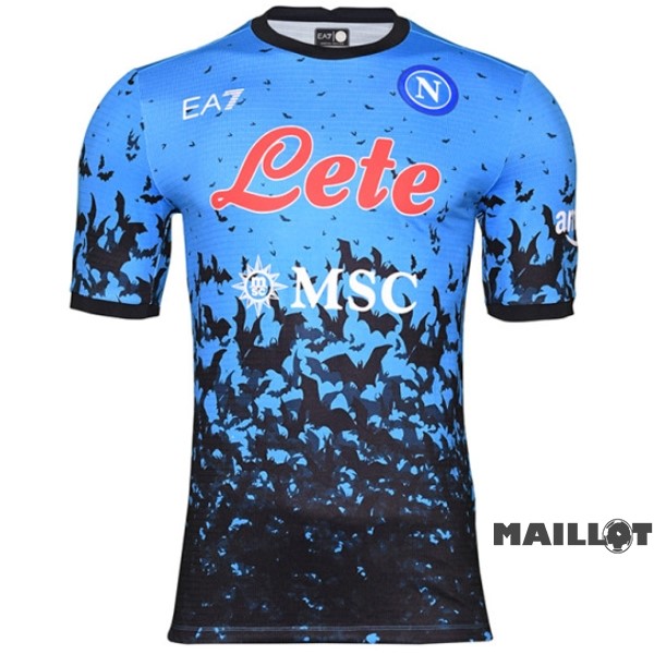 Foot Maillot Pas Cher Thailande Spécial Maillot Napoli 2022 2023 Bleu