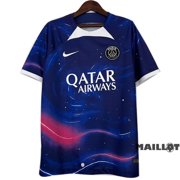 Foot Maillot Pas Cher Thailande Spécial Maillot Paris Saint Germain 2023 2024 Bleu Marine