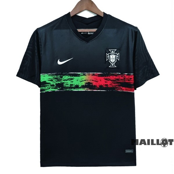 Foot Maillot Pas Cher Thailande Spécial Maillot Portugal 2022 Noir