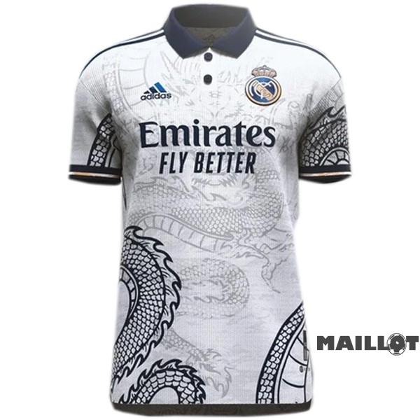 Foot Maillot Pas Cher Thailande Spécial Maillot Real Madrid 2022 2023 Blanc