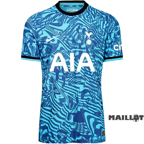 Foot Maillot Pas Cher Thailande Third Joueurs Maillot Tottenham Hotspur 2022 2023 Bleu