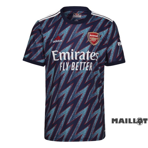 Foot Maillot Pas Cher Thailande Third Maillot Arsenal 2021 2022 Bleu