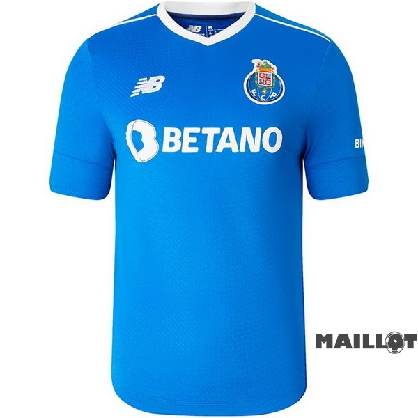 Foot Maillot Pas Cher Thailande Third Maillot FC Oporto 2022 2023 Blanc Bleu