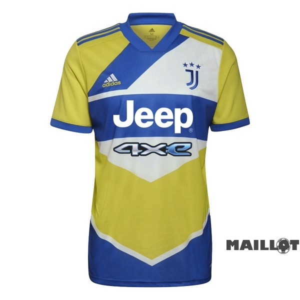 Foot Maillot Pas Cher Thailande Third Maillot Juventus 2021 2022 Jaune