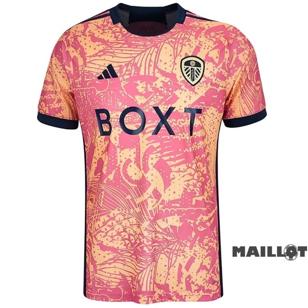 Foot Maillot Pas Cher Thailande Third Maillot Leeds United 2023 2024 Rose