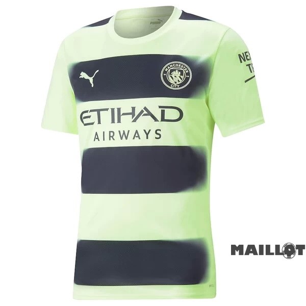 Foot Maillot Pas Cher Thailande Third Maillot Manchester City 2022 2023 Vert