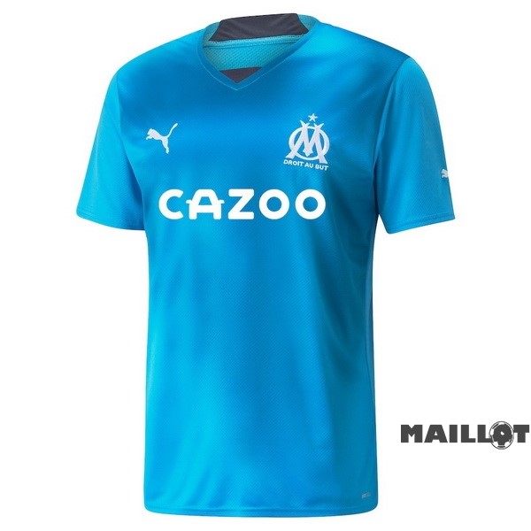 Foot Maillot Pas Cher Thailande Third Maillot Marsella 2022 2023 Bleu