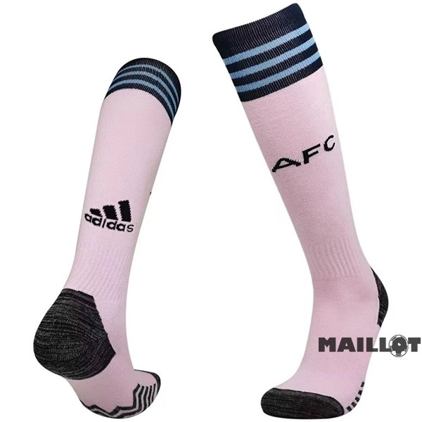 Foot Maillot Pas Cher Third Chaussette Arsenal 2022 2023 Rose