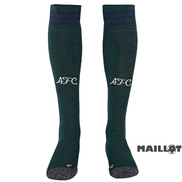 Foot Maillot Pas Cher Third Chaussette Arsenal 2023 2024 Vert