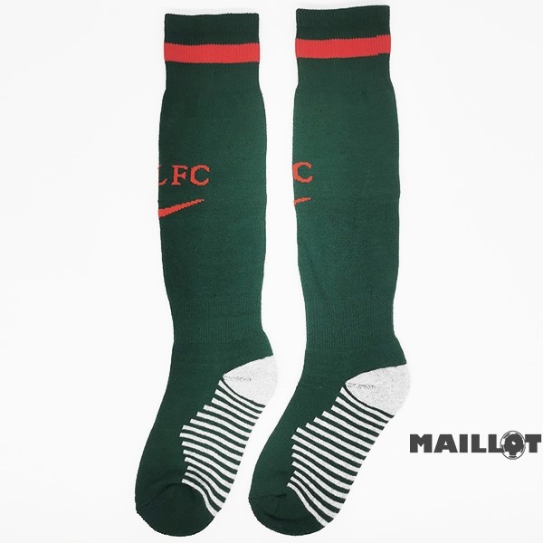 Foot Maillot Pas Cher Third Chaussette Liverpool 2022 2023 Vert