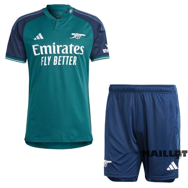 Foot Maillot Pas Cher Third Conjunto De Homme Arsenal 2023 2024 Vert