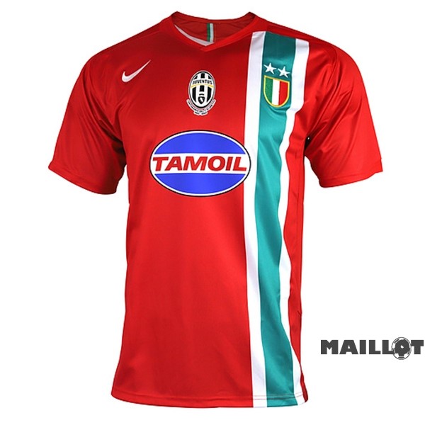 Foot Maillot Pas Cher Third Maillot Juventus Retro 2005 2006 Rouge