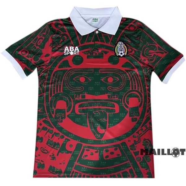 Foot Maillot Pas Cher Third Maillot Mexico Retro 1997 Rouge