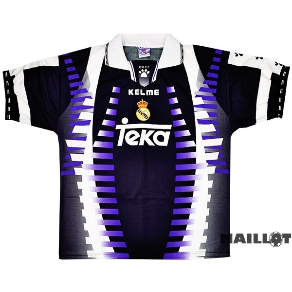 Foot Maillot Pas Cher Third Maillot Real Madrid Retro 1997 1998 Purpura