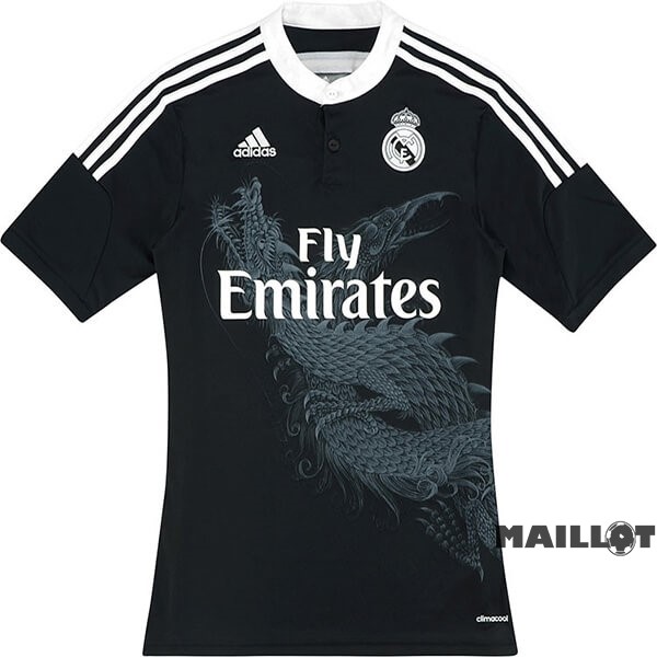 Foot Maillot Pas Cher Third Maillot Real Madrid Retro 2014 2015 Noir