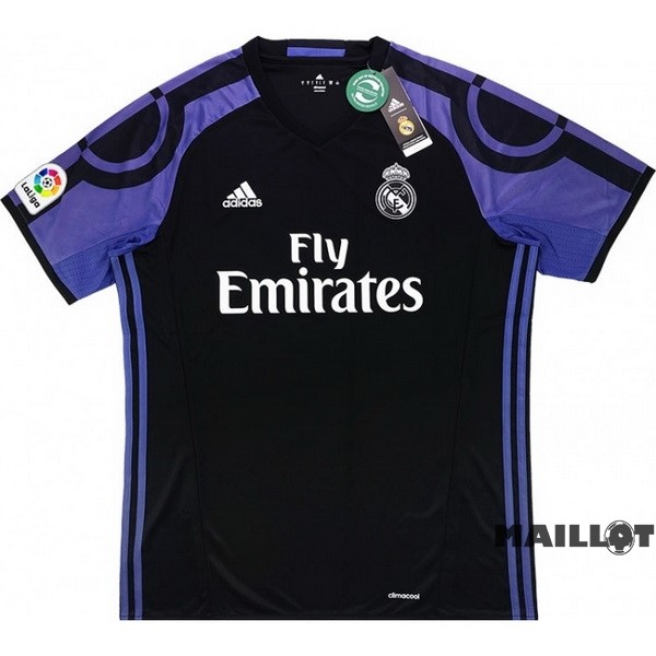 Foot Maillot Pas Cher Third Maillot Real Madrid Retro 2016 2017 Noir