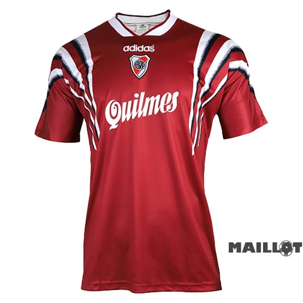 Foot Maillot Pas Cher Third Maillot River Plate Retro 1996 1997 Rouge