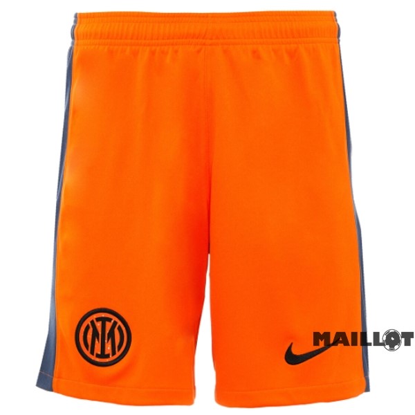 Foot Maillot Pas Cher Third Pantalon Inter Milán 2023 2024 Orange