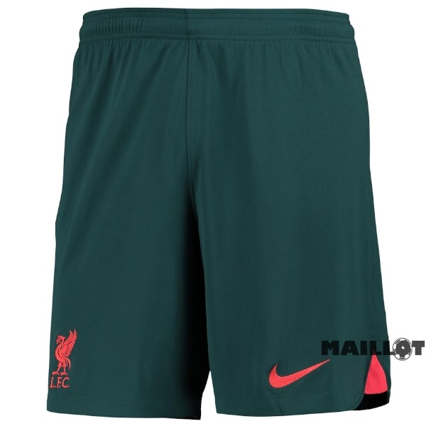 Foot Maillot Pas Cher Third Pantalon Liverpool 2022 2023 Vert