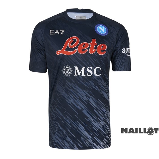 Foot Maillot Pas Cher Third Thailande Maillot Napoli 2022 2023 Noir