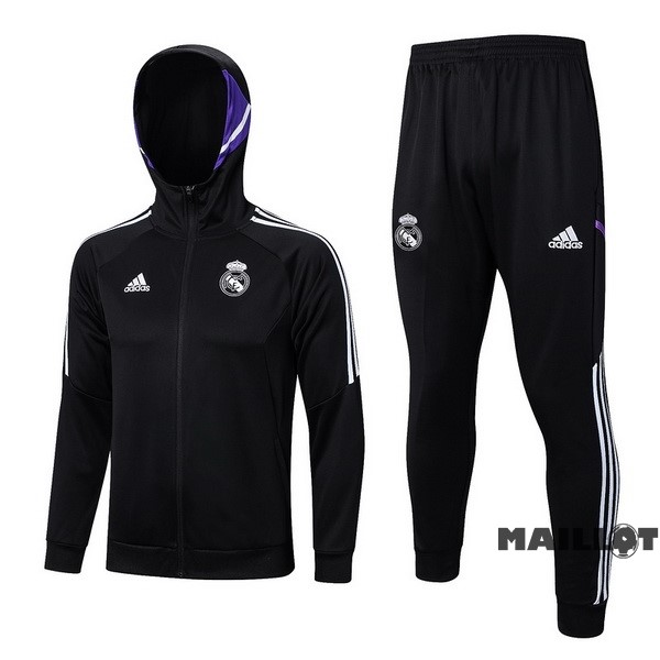 Foot Maillot Pas Cher Veste Con Capucha Arsenal 2022 2023 Noir