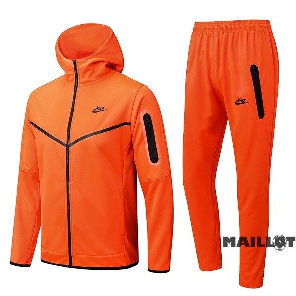 Foot Maillot Pas Cher Veste Con Capucha Nike 2022 2023 Orange