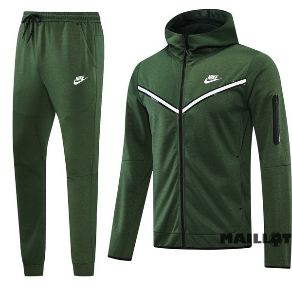 Foot Maillot Pas Cher Veste Con Capucha Nike 2022 2023 Vert Marine