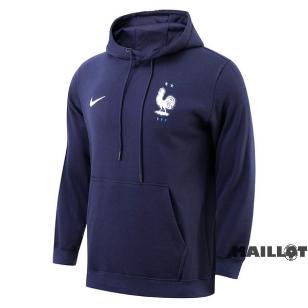 Foot Maillot Pas Cher Veste France 2021 Bleu Marine