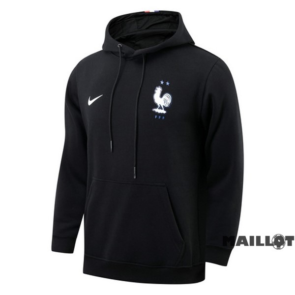 Foot Maillot Pas Cher Veste France 2021 Noir