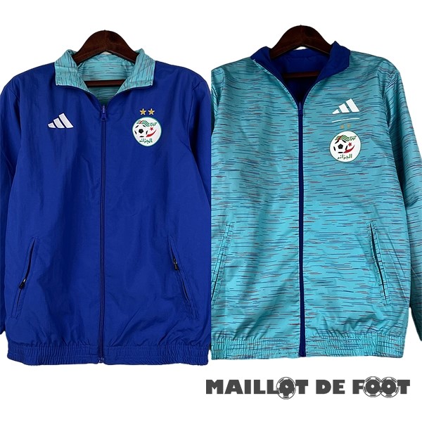 Foot Maillot Pas Cher Coupe Vent Algérie 2023 Bleu