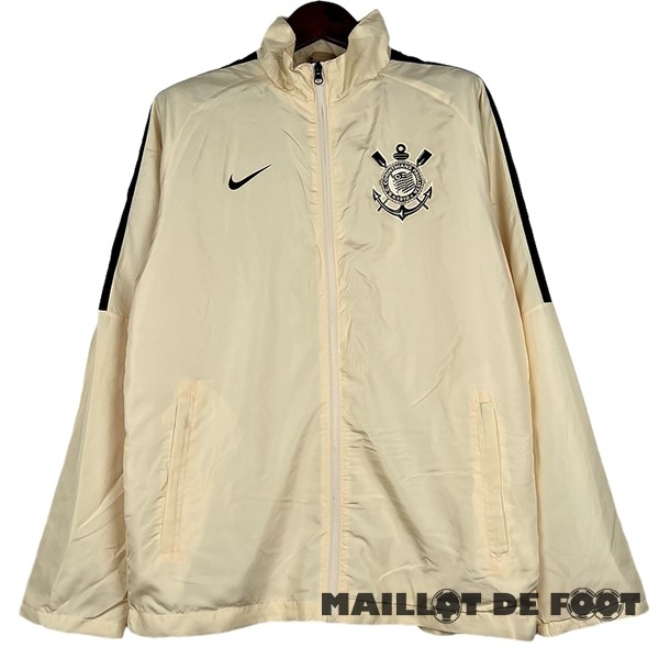 Foot Maillot Pas Cher Coupe Vent Corinthians Paulista 2023 2024 Jaune