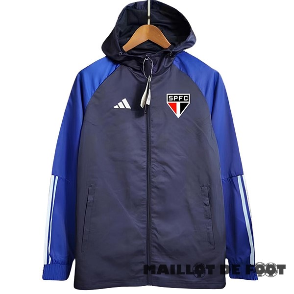 Foot Maillot Pas Cher Coupe Vent São Paulo 2023 2024 Bleu I Marine