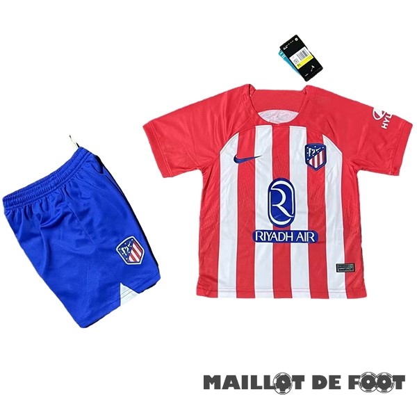 Foot Maillot Pas Cher Domicile Conjunto De Enfant Atlético Madrid 2023 2024 Rouge