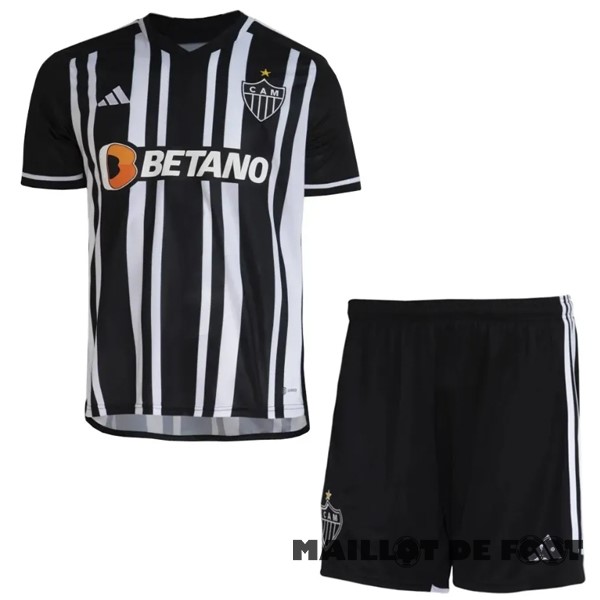 Foot Maillot Pas Cher Domicile Conjunto De Enfant Atlético Mineiro 2023 2024 Noir