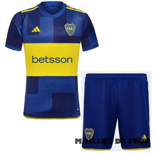 Foot Maillot Pas Cher Domicile Conjunto De Enfant Boca Juniors 2023 2024 Bleu