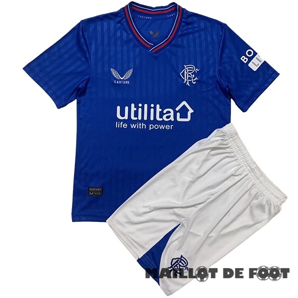 Foot Maillot Pas Cher Domicile Conjunto De Enfant Rangers 2023 2024 Bleu