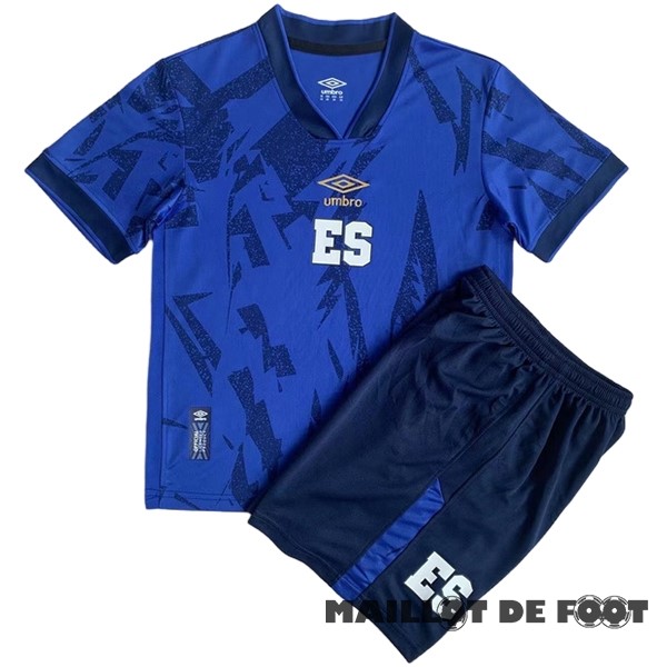 Foot Maillot Pas Cher Domicile Conjunto De Enfant Salvador 2023 Bleu