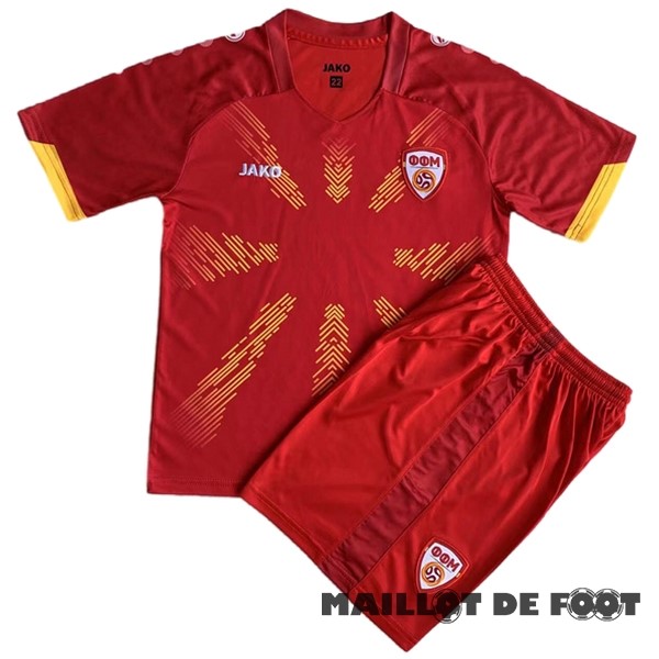 Foot Maillot Pas Cher Domicile Conjunto De Homme Macédoine du Nord 2023 Rouge