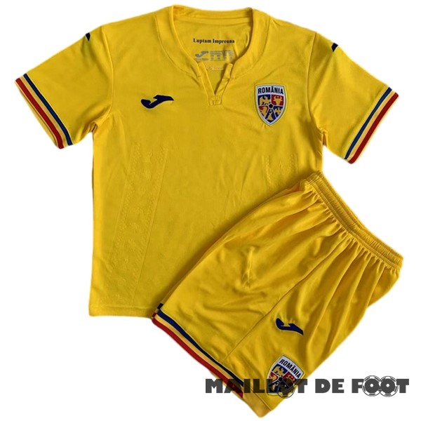 Foot Maillot Pas Cher Domicile Conjunto De Homme Roumanie 2023 Jaune