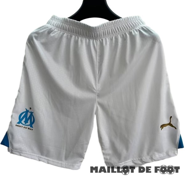 Foot Maillot Pas Cher Domicile Joueurs Pantalon Marsella 2023 2024 Blanc